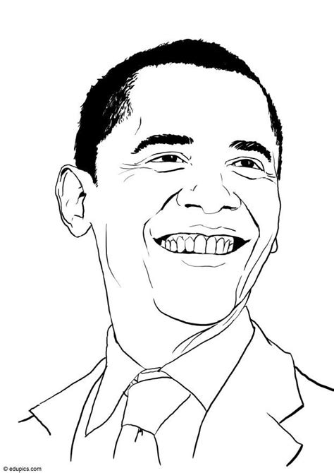 Coloring Page Barack Obama Free Printable Coloring Pages Img 15460