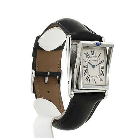 Orologio Da Polso Cartier Tank Basculante Collector Square