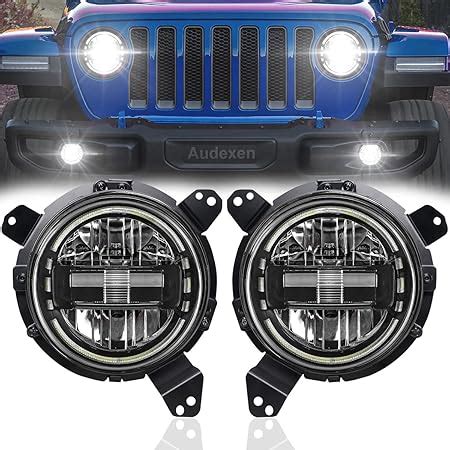 Amazon Bunker Indust Wrangler Jl Inch Led Headlights With Halo