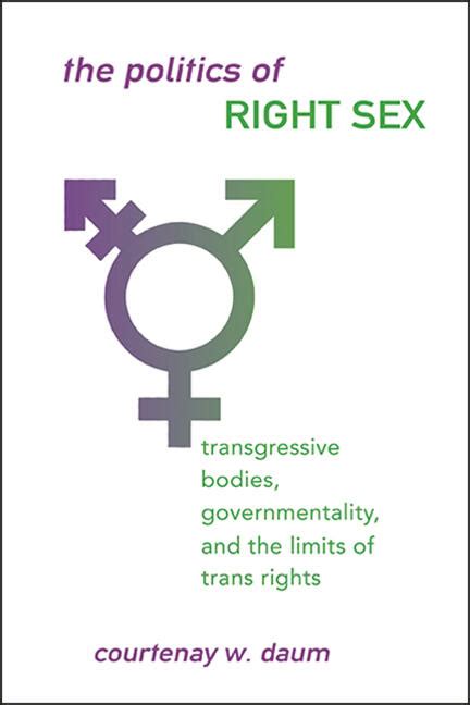 The Politics Of Right Sex Transgressive Bodies Governmentality And