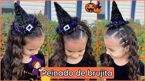 Peinado De Brujita Para Halloween YouTube