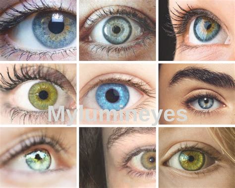 Green eye color and Brown,Blue Eyes | by Mylumineyes | Medium