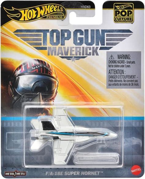 Amazon Hot Wheels F A 18E Super Hornet Airplane Toy 1 64 Scale Gray 3 Years Unisex