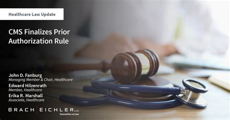 Cms Finalizes Prior Authorization Rule