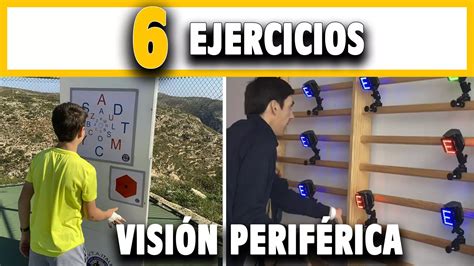 6 Ejercicios para mejorar la VISIÓN PERIFÉRICA