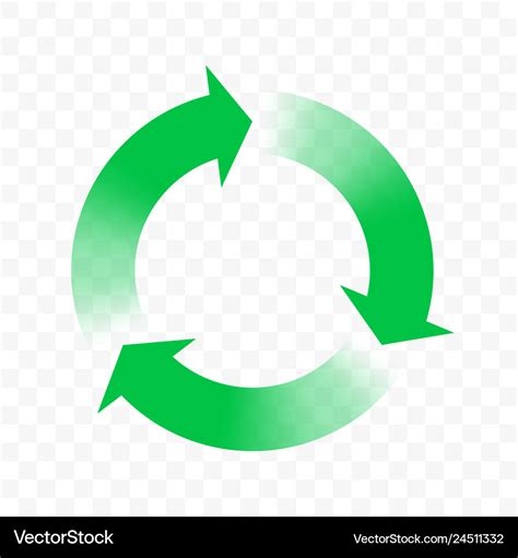 Recycling Icon Arrow Circle Symbol Eco Waste Reuse