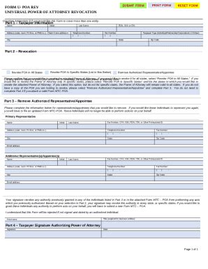 2022 3520 RVK Power Of Attorney Declaration Doc Template PdfFiller