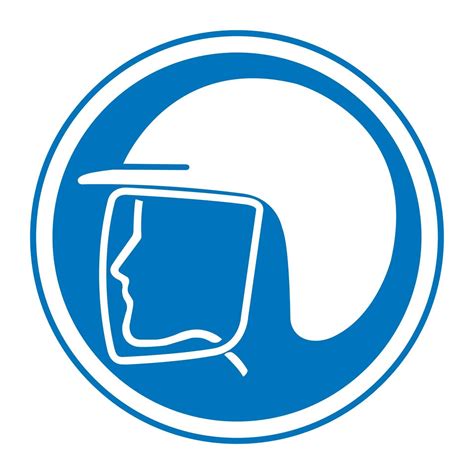 Wear Safety Helmet Symbol 2314997 Vector Art at Vecteezy