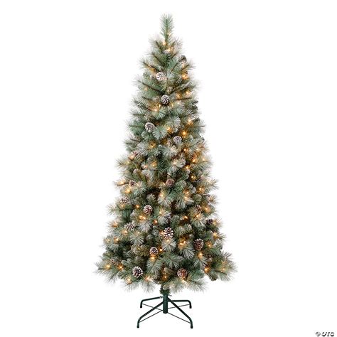 National Tree Company First Traditions™ 6 Ft Perry Hard Needle Tree With Clear Lights