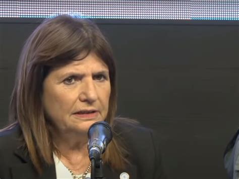 Patricia Bullrich Tras Aplicar El Protocolo Antipiquetes Las Cosas