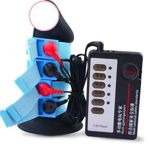 Estim Cock Rings Stimulation Male Massage Sex Toys For Men Electric Shock Enhancer