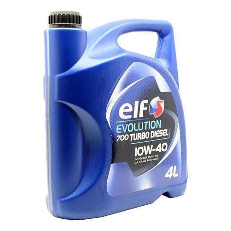 Elf Evolution 700 Turbo Diesel 10W-40 4 Lt Sentetik Motor Yağı ...