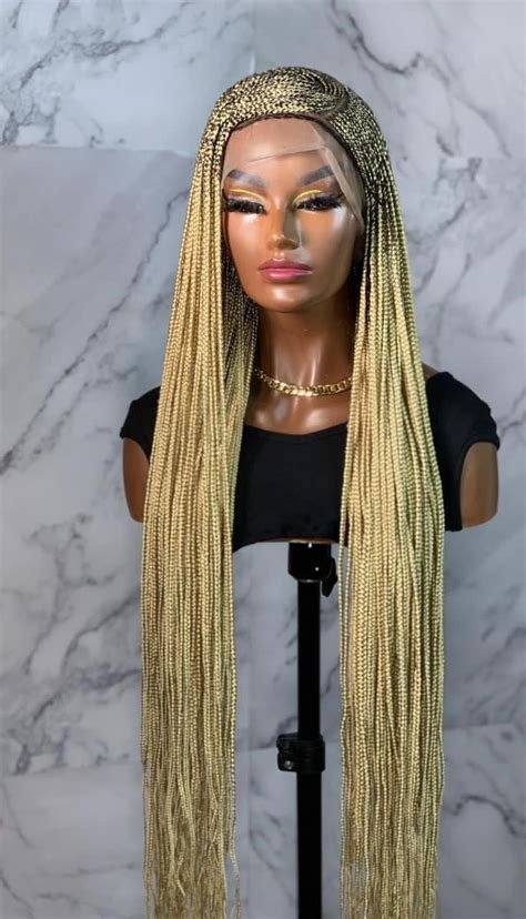 NANA Blonde Fulani Braided Wig Forever Braids