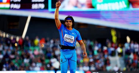 World Athletics Cships Neeraj Chopra Wins Historic Silver Medal For India