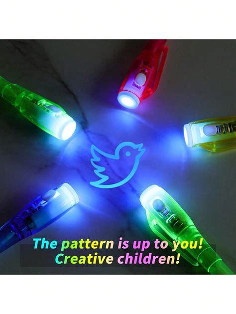 Secret Pen, UV Secret Pen, Invisible Writing, Light Reading, Boy And ...