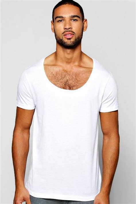 Basic Scoop Neck T Shirt Boohoo Uk