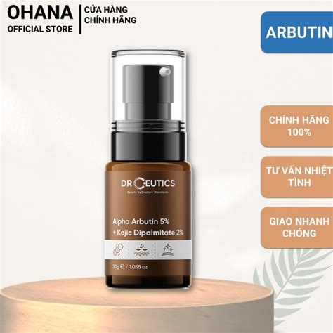 Tinh Chất Làm Sáng Da, Mờ Nám DrCeutics Alpha Arbutin 5% Và Kojic ...