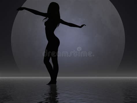 Graceful Nude Stock Illustration Illustration Of Breast