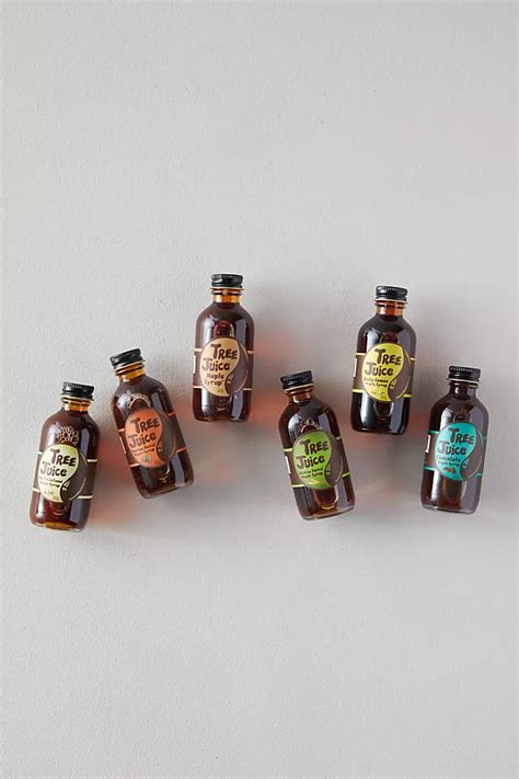 Tree Juice Flavored Maple Syrups Set Of 6 Terrain