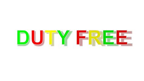 Collection of Duty Free PNG. | PlusPNG