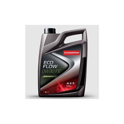 Автомобильное моторное масло CHAMPION ECO FLOW 0w30 FE премиум класса ...