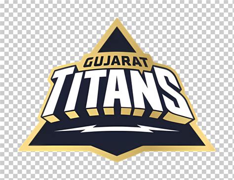 gujarat titans logo gujarat titans sports team logo png clipart