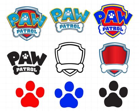 Paw Patrol Clipart Silhouette Paw Patrol Svg Mom Patrol