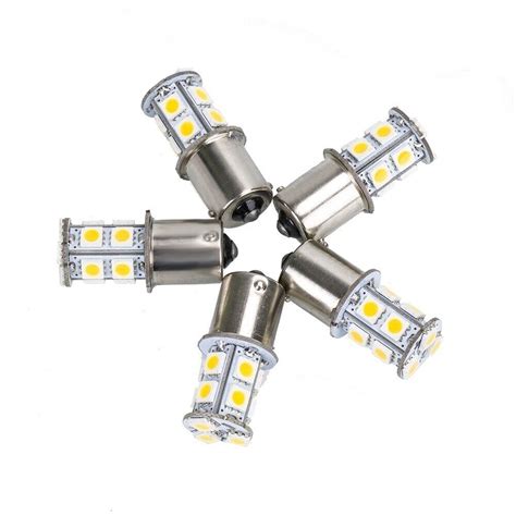 20x Warm White 1156 13 SMD LED 1141 1003 Interior Light Bulb Camper