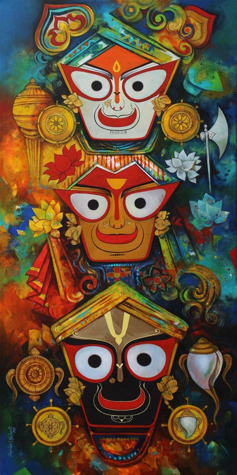 jai jagannath hand painting art buddha art drawing art drawings