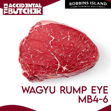 Robbins Island Wagyu Rump Eye Medallion Steak MB4 6