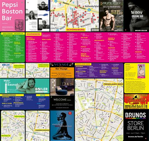 Berlin Gay Map Pink Berlin Kreativagentur