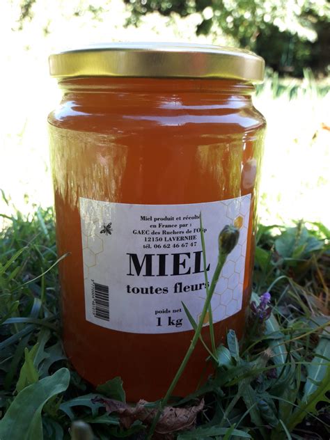 Miel polyfloral de séverac 1 kg Gaec Des Ruchers De L olip Locavor fr