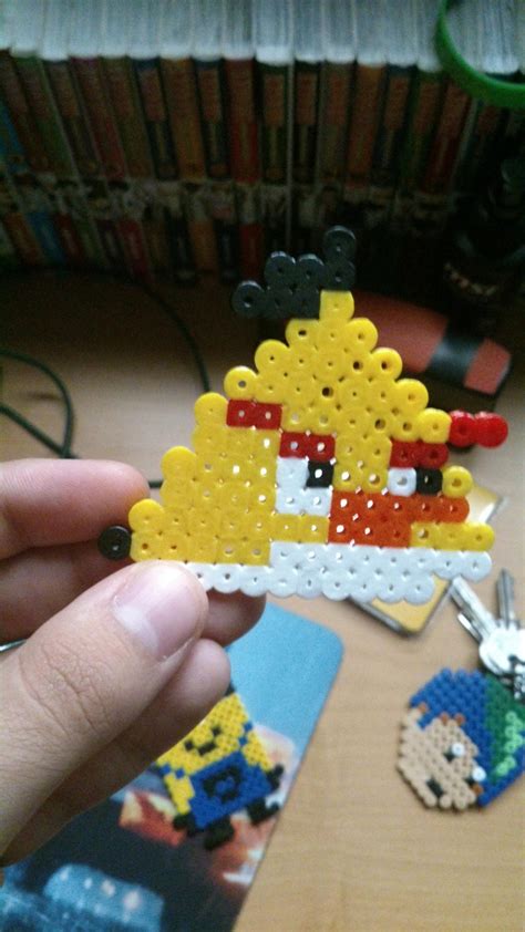 Yellow Angry Bird Hama Beads By Quico Kun On Deviantart