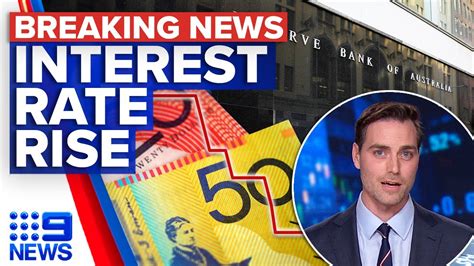 Rba Lifts Interest Rates By 50 Basis Points To 0 85 Per Cent 9 News