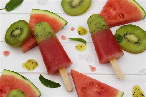 Rezept Wassermelone Kiwi Eis Schnell Und Einfach Selber Machen