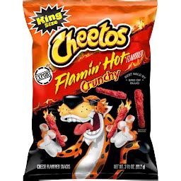 Cheetos Crunchy Flamin Hot G Lamberts Bedford