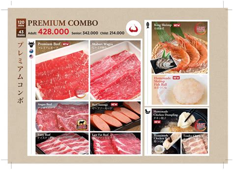 Menu At Yakiniku Kintan Buffet Restaurant Jakarta Pacific Place Mall