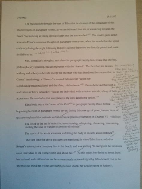 ‘Kate Chopin’s The Awakening, Chapter XXXIX – A 1,500 Word Close