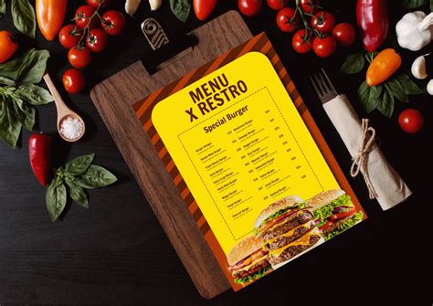 Restaurant Menu Card Design By Digital Crowd Agency On Dribbble