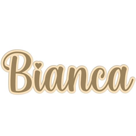 Nome Bianca Para Imprimir - Nome bianca para imprimir | Nomes personalizados, Nomes 3d, Nomes pintados