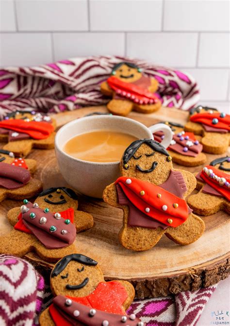 Chai Masala Gingerbread Aunties | Milk & Cardamom