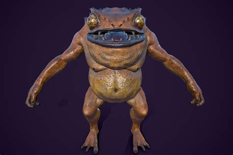 Fat toad | 3D Characters | Unity Asset Store