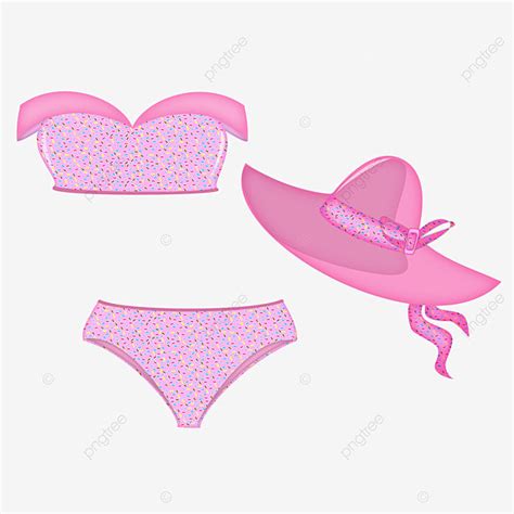 Two Colors Png Picture Colorful Chocorice Pattern Two Piece Bikini Cute Pattern Two Pieces