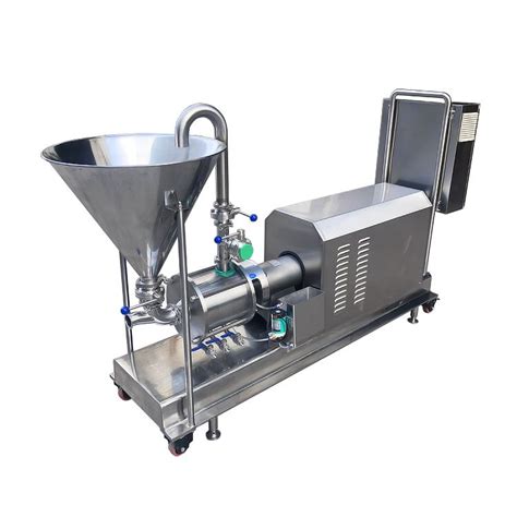 High Shear Dispersing Emulsifier Mixer Homogenizer Pump For Food Grade