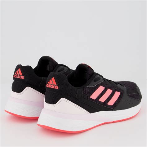 Tenis Adidas Preto Com Rosa - Tenis Adidas Feminino Preto E Rosa