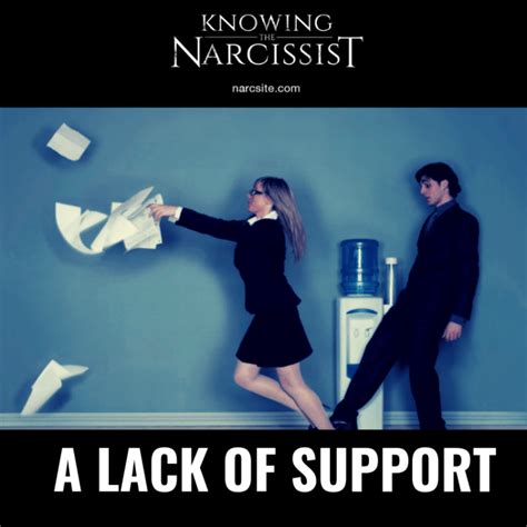 A Lack of Support - HG Tudor - Knowing The Narcissist - The World's No ...