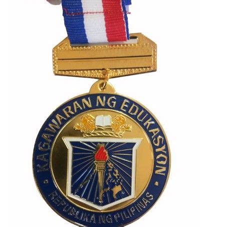 300PCS PER ORDER OF DEPED KAGAWARAN MEDALS 6CM GOLD Lazada PH