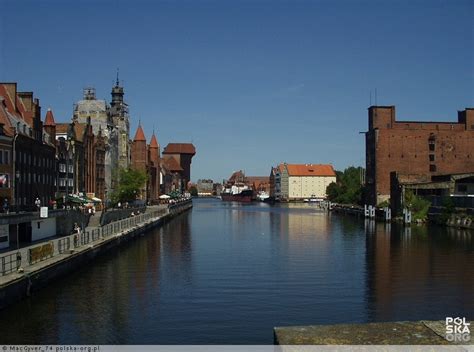 Rzeka Motława w Gdańsku Gdańsk zdjęcia