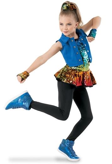 MC New Solo Weissman Sequin Unitard With Peplum Blue Vest