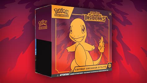 Coffret Dresseur Délite Écarlate Et Violet Flammes Obsidiennes Pokemonfr